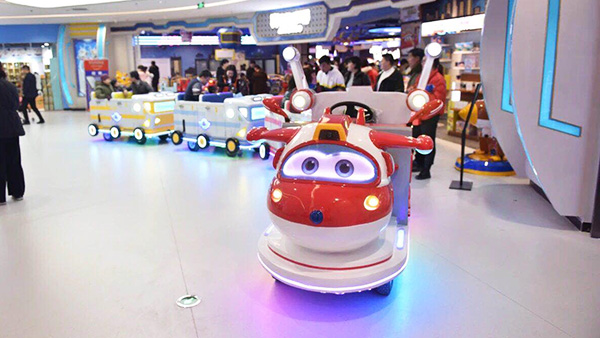 奧飛歡樂世界小火車案例